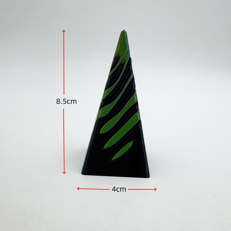 国境を越えた人気の3Dプリント減圧ピラミッドスパイラル立体子供用教育指先おもちゃ|undefined