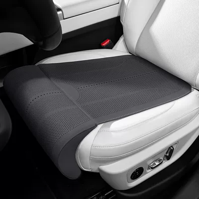 Universal car seat leg rest cushion, Seat cushion, seat cover - premium-blackextended-leg-rest-cushion-single-pack