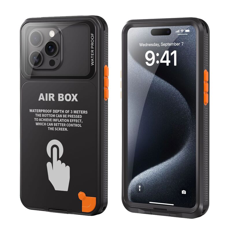 Red Pepper 6.7inch Suitable for Apple 12 and Above 6.1 Mobile Phone 13 Waterproof Diving Mobile Phone Case 14 Outdoor 15 Rainproof