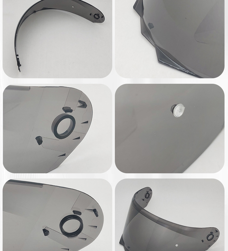 Suitable for Mt-V-25B R935 Helmet Lenses, Motorcycle Helmet Wind Shield, Sun Protection, Photochromic Lenses