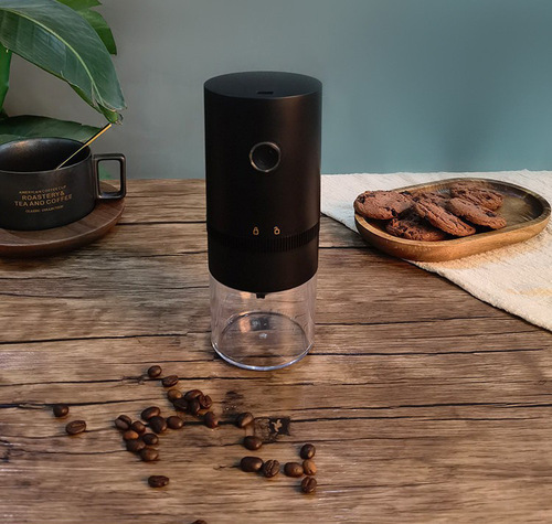 Electric bean grinder household small manual coffee bean grinder portable fully automatic grinder hand grinder coffee machine