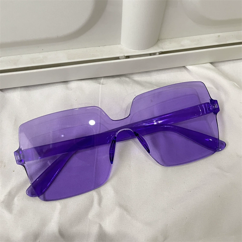 Retro Purple Sunglasses, UV Protection, Multiple Frame Shapes, Width 13–14 cm