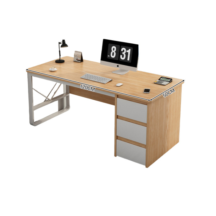 Mesa de oficina simple mesa de oficina moderna combinación de mesa de personal simple mesa de computadora doméstica