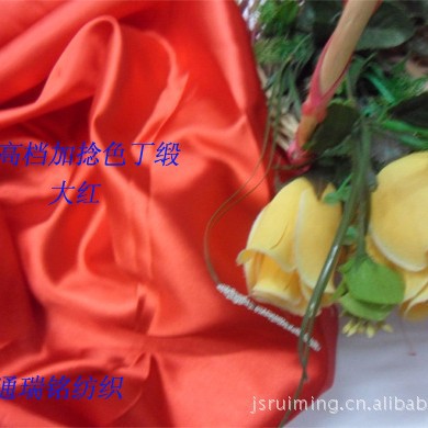 加捻色丁 加捻五枚 八玫缎 旗袍料 服装面料 色丁缎 里布 现货