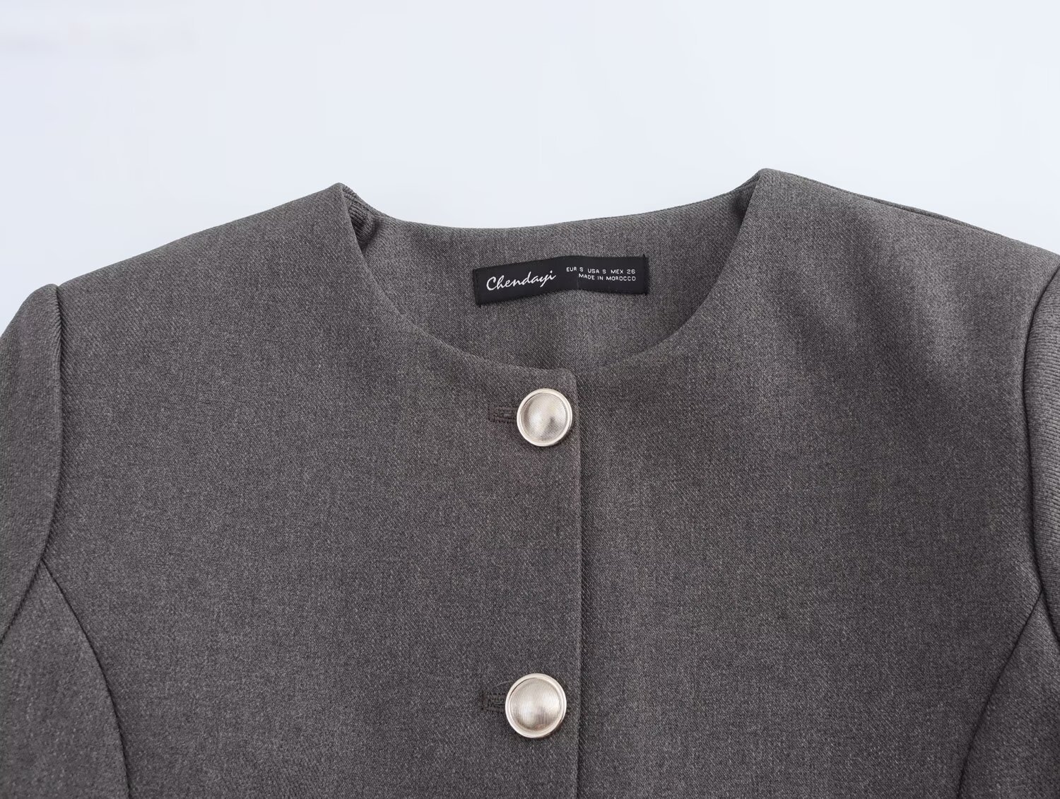 Women's clothing 2024 autumn and winter new style stylish metal button suit jacket_voghion.com