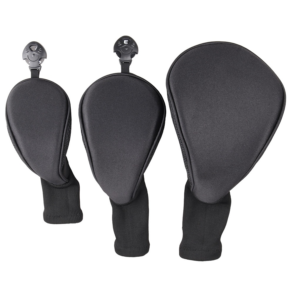 Golf de madera Polo manga cabeza cubierta protectora No. 1, 3, 5 tapa de madera tapa de la fábrica puede enviar una sola pieza