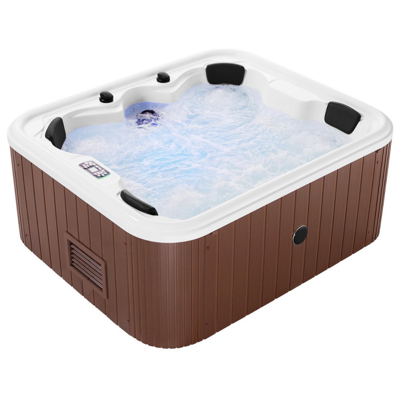 Cuatro personas bañera termostática función bañera de baño calentada spa bañera piscina spa piscina al aire libre surf masaje piscina grande ducha