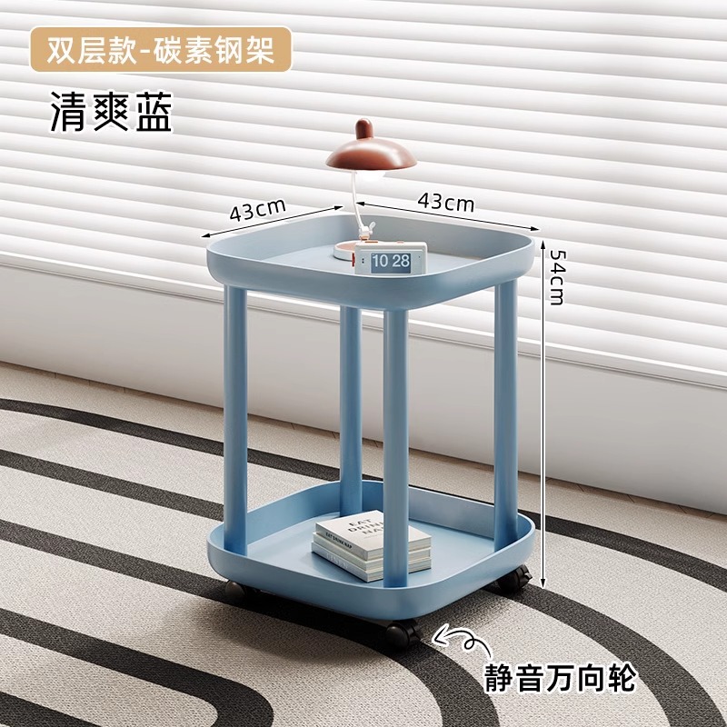 상큼한 블루 [대외 무역 강화 이중 브레이크 휠] 대담한 탄소강 프레임