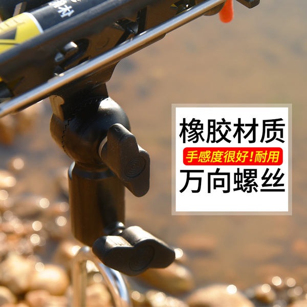 All -metal fishing rod self -locking turret bracket brackets Handal…