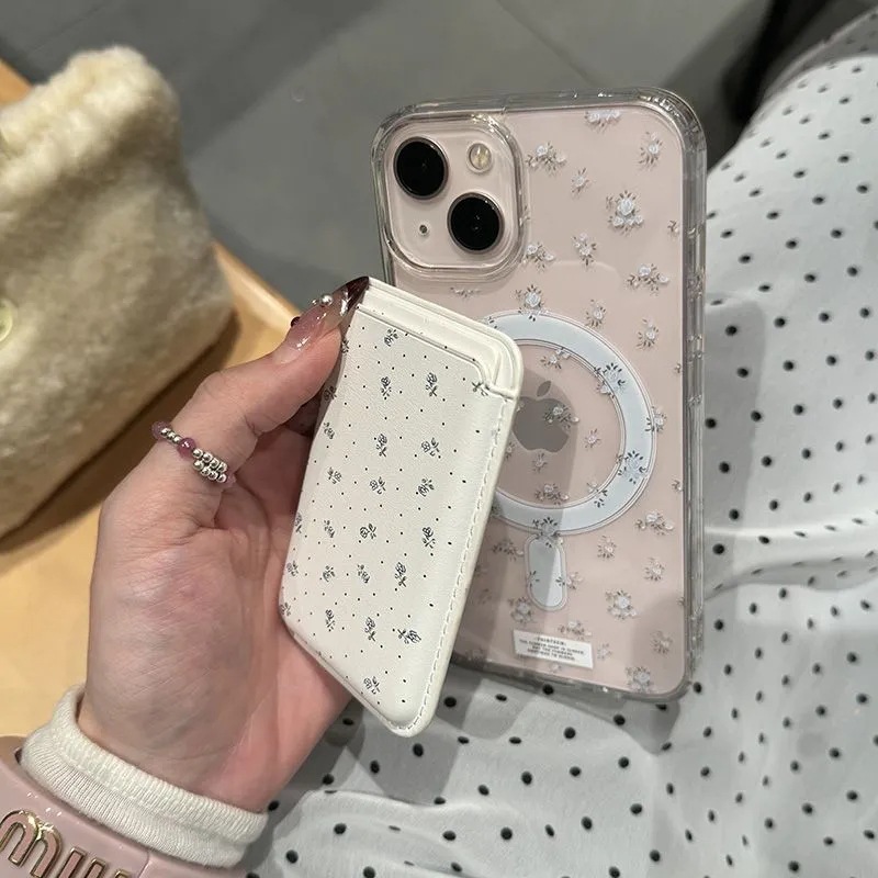 Acrylic Flower Elegant Cartoon Style Lady Phone Cases Phone Accessories display picture 5