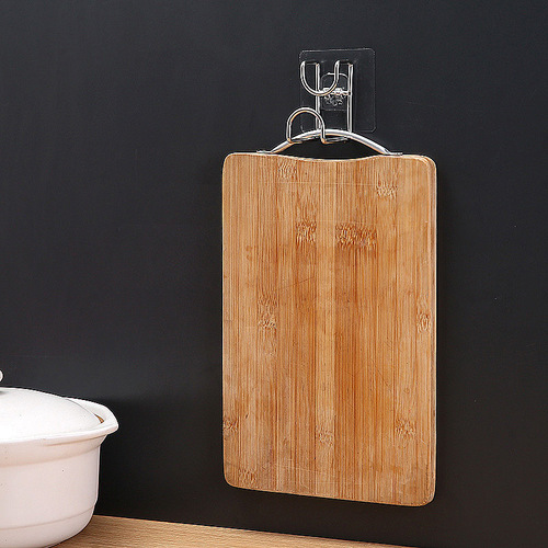 Stainless steel seamless hanger l bathroom washbasin face towel bath towel hook multi-purpose clothing adhesive hook hanger bracket