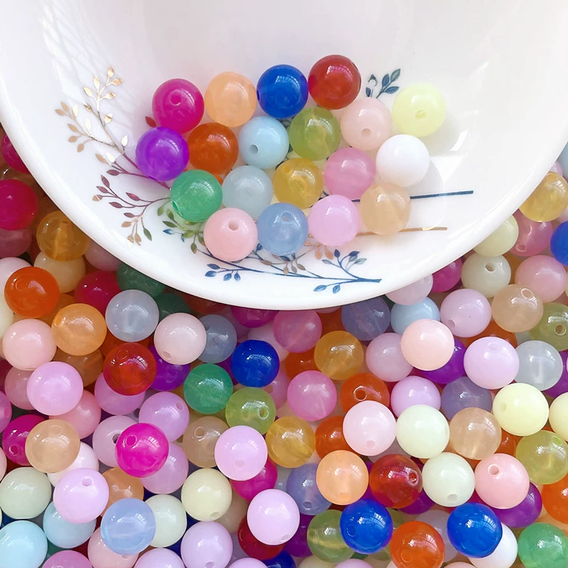 Acrylic round beads, curtain, phone case, accessory, accessories, DIY