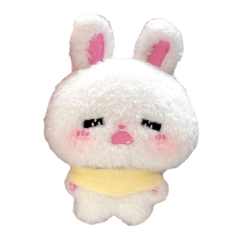 Super lindo lindo peluche llorando conejo colgante de llaver bolsas escolares de chicas bolsas colgantes accesorios de muñecas de alto valor