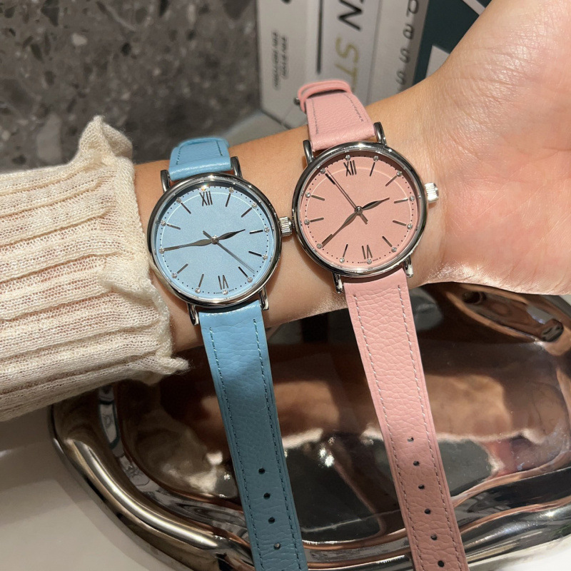 New Fashion Style, Simple and Stylish Women's Quartz Watch Similar to Gu Ailing'S, Available for Dropshipping, High-Quality Export Product