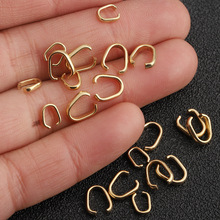 18k��ɫ���P䓷��ι��ӿ� DIY���朗l�����B�ӿ۶����Ʒ���