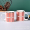 Creative Personalized Ceramic Cup Activity Practical Mark Cup Jewelry Club Sales Gold Cup wholesale