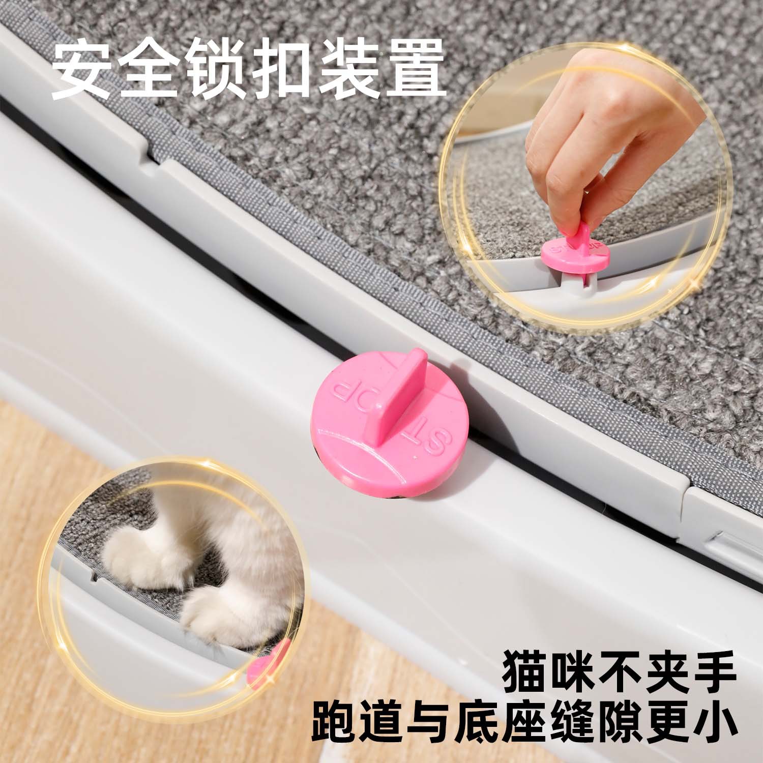 Nueva cinta de correr para gatos mascotas fitness deportes silenciosos gatos escaladores de garras de molienda para aliviar el aburrimiento juguete multifuncional para gatos