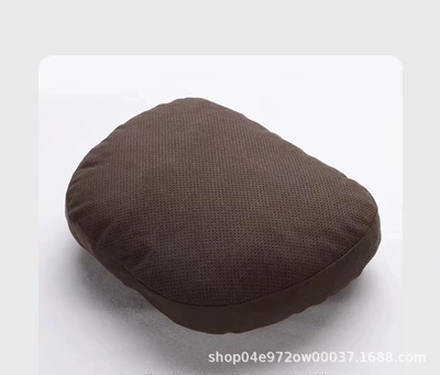 Car Headrest and Lumbar Headrest - fur-punching-brown-headrest-1-pack