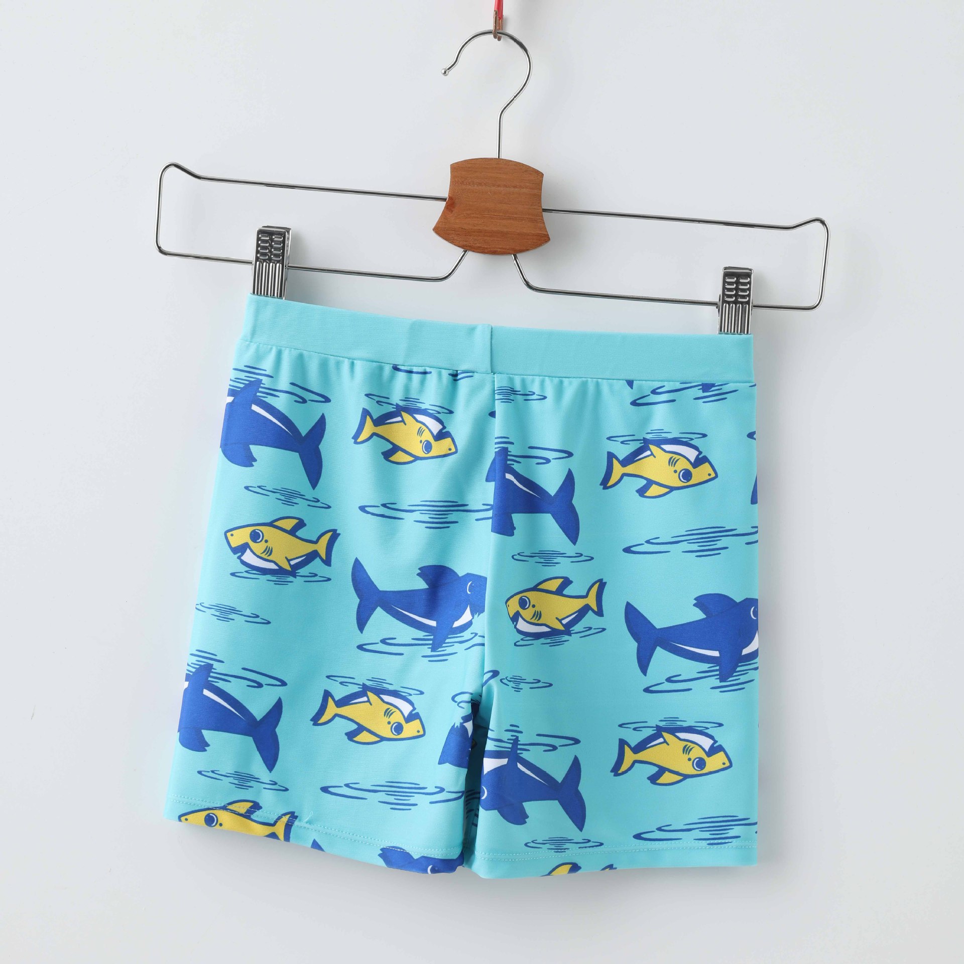 Ensemble de bain pour garçon deux pièces avec capuche et motif_voghion.com