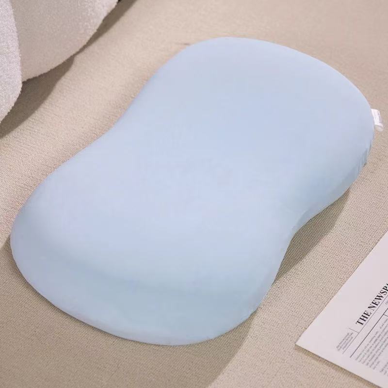 冰丝猫肚枕记忆棉枕头夏季肚皮枕颈椎睡眠办公室床上枕头靠垫抱枕|undefined