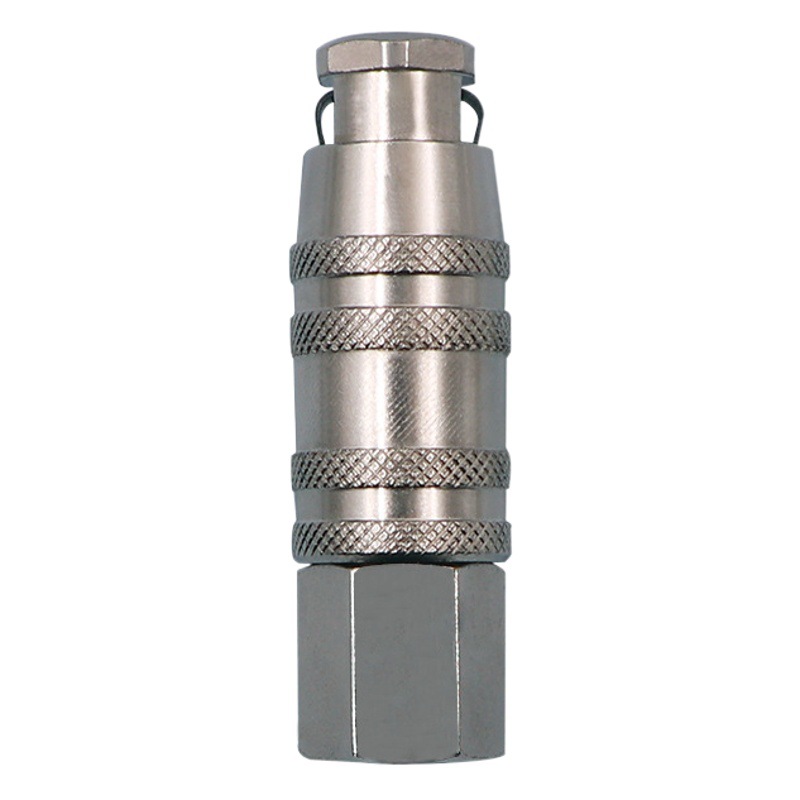 Acero inoxidable neumático conector rápido autobloqueo tubo de aire compresor de aire bomba de aire herramienta conector manguera macho y hembra enchufe rápido