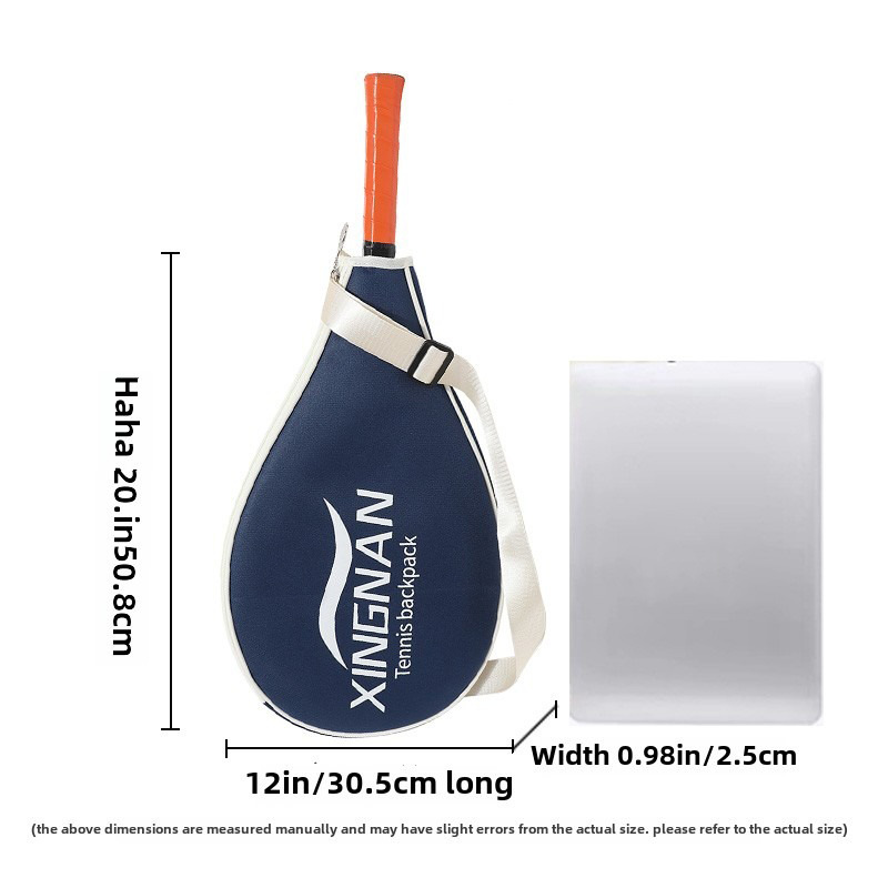 Bolsa de tenis 2025 bolsas de bádminton de hombro portátiles de hombro único bolsas de bádminton duraderas para hombres y mujeres