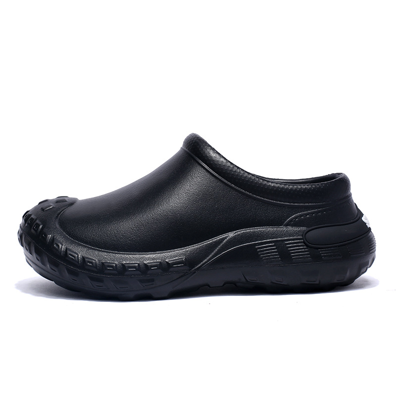 Zapatos de algodón simples para hombre nuevo tacón de bolso fondo suave impermeable antideslizante cálido pareja todo fósforo zapatillas de fondo de neumáticos al aire libre invierno