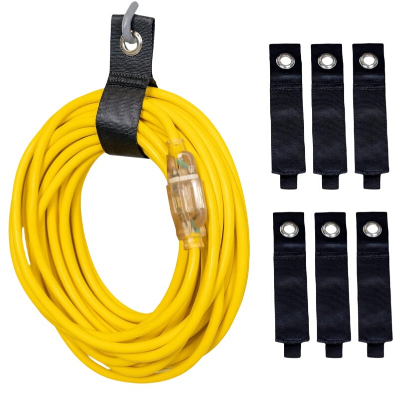 Amazon Heavy Duty Storage Strap Self-Adhesive Bale Velcro Storage Hanging Ring Storage Strap Velcro Tie Strap