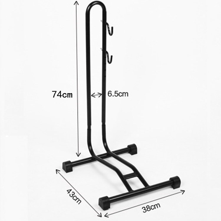 Soporte de exhibición de bicicleta de montaña estante de estacionamiento tipo L bicicleta plug-in bicicleta estante de estacionamiento mesa de reparación marco
