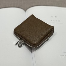 头层牛皮首饰包迷你便捷首饰收纳盒真皮柔软随身项链手串收纳小包