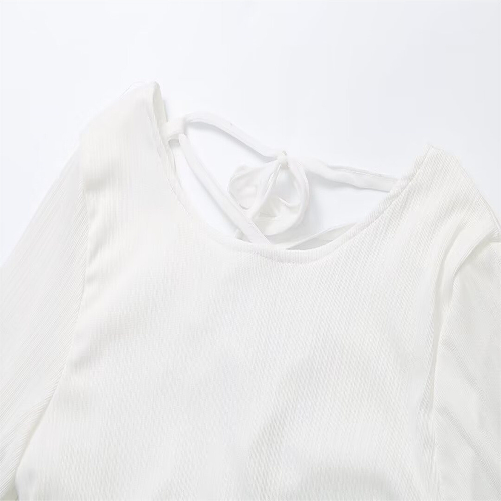 Summer solid megaphone with a round collar