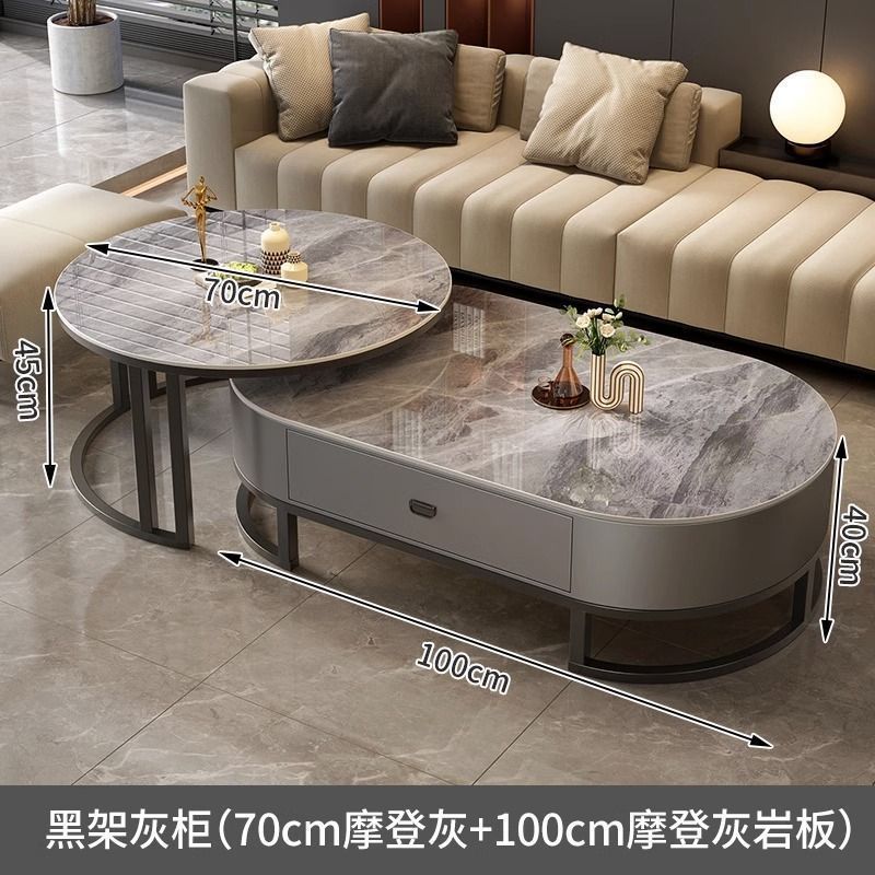 블랙 프레임 그레이 캐비닛丨유광 모던 그레이 + 유광 모던 그레이