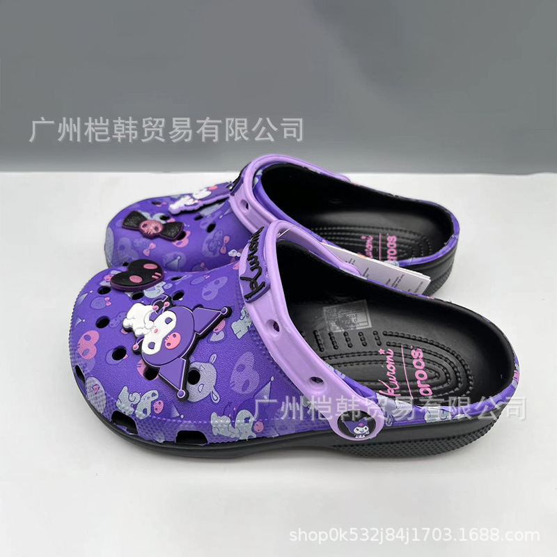 Croos Barbie Savage Amona Kuromi Clogs Summer New Style Kidsren's Adult Men's and Women's Sandals Croos Barbie Savage Amona Kuromi Clogs Summer New Style Kidsren's Adult Men's and Women's Sandals
