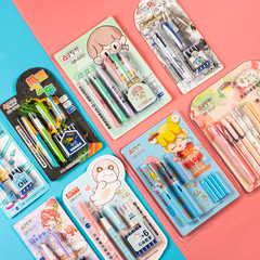 Odeme Student Steel Pen Correct Posture Writing Calligraphy Practice Pen for Elementary School Students with Ink Ink Cartridge Replaceable Ink Cartridge Pen Wholesale