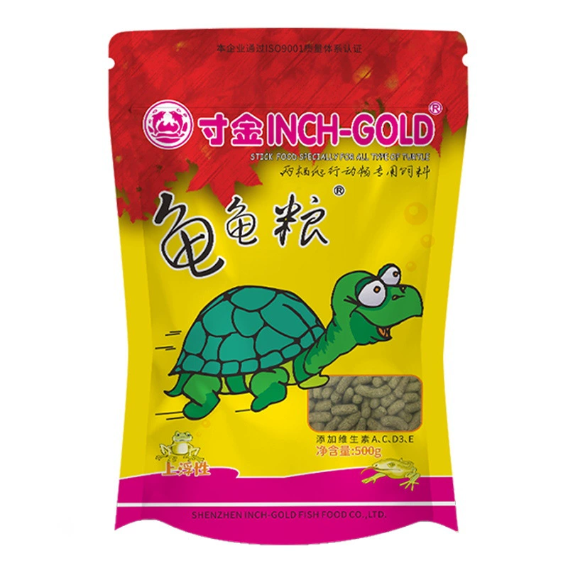 NO388-5 inch golden turtle food 500 grams turtle grain water turtle feed into turtle feed