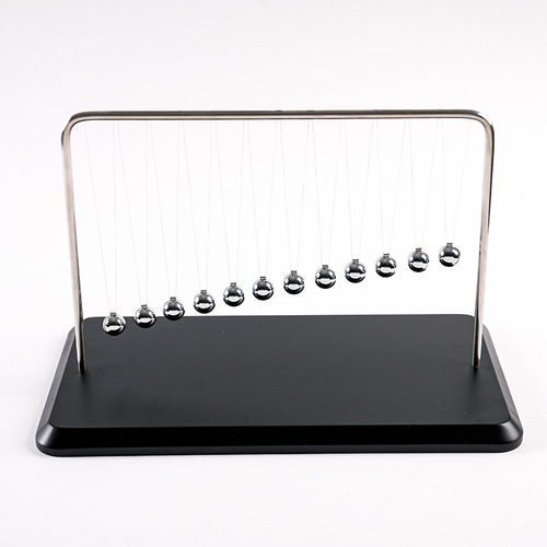 12-ball snake-shaped ornaments, mechanical curve pendulum ball, gift box, Newton pendulum desk decoration, pendulum wave