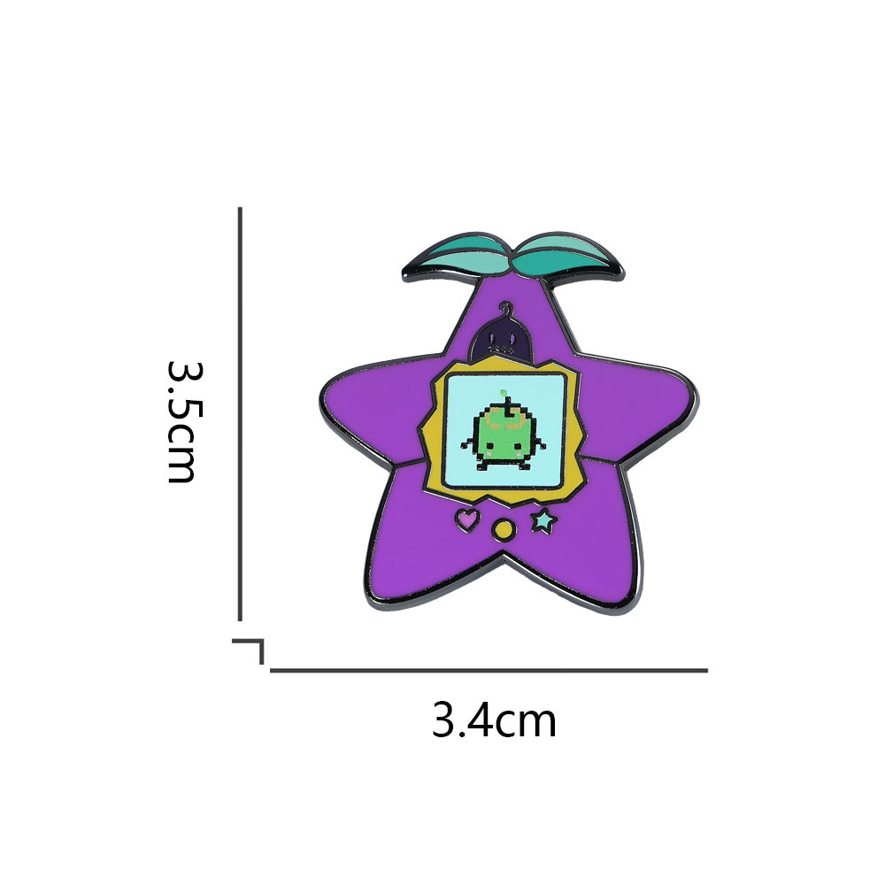 Stardew Valley game merchandise metal pin pixel farm game enamel badge game player collectible small gift
