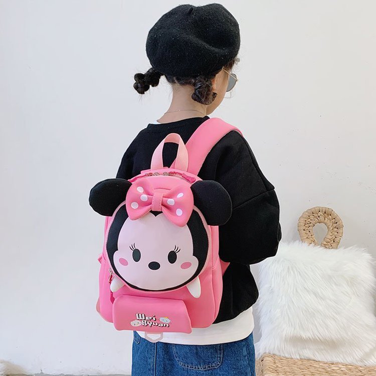 2022 nueva mochila escolar para niños de estilo coreano 3-6 años de edad mochila de jardín de infantes de dibujos animados Mochila pequeña Linda ligera para niñas