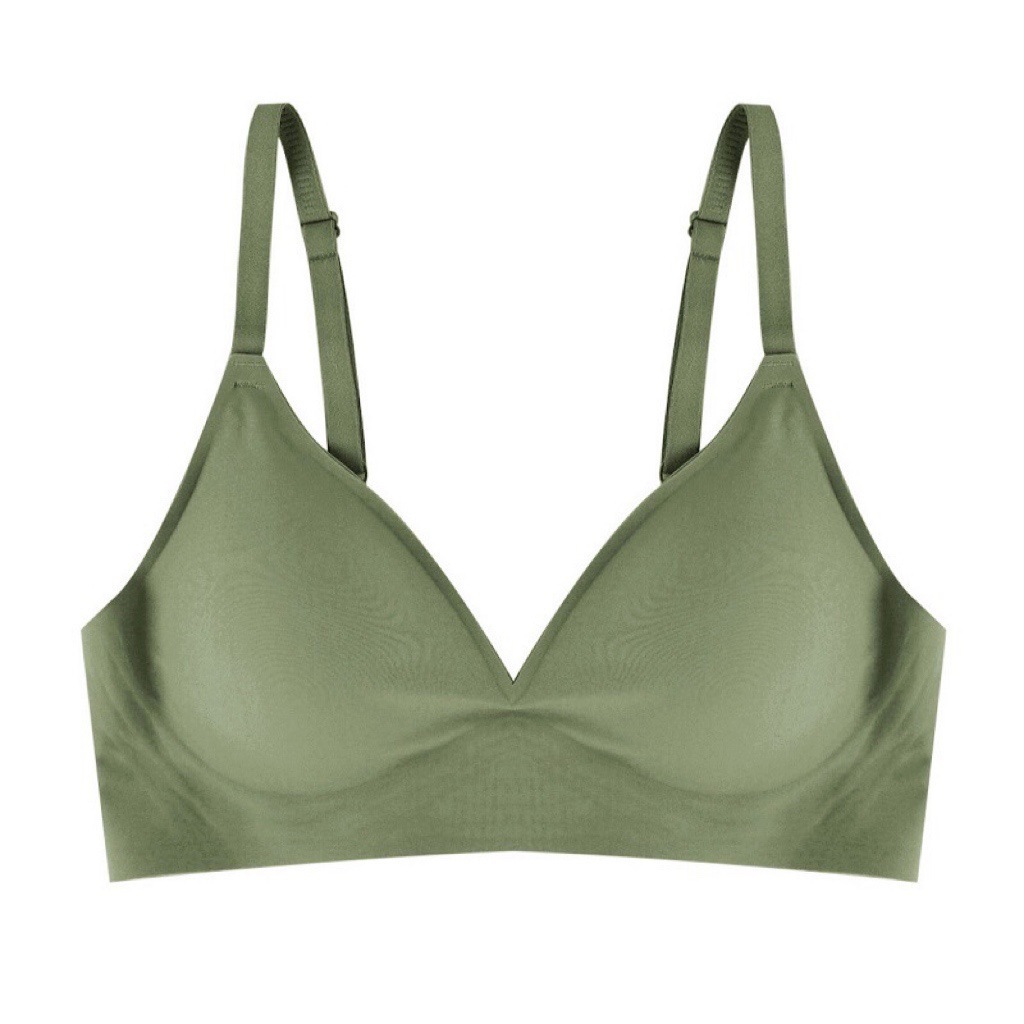 녹색 (두꺼운 패드가없는 1.5cm 가슴 패드)