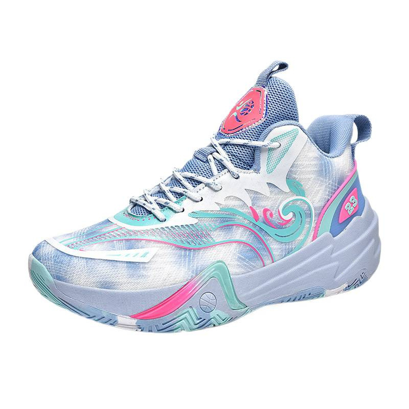 Tenis de Básquetbol para Entrenamiento de Caucho y Malla Ligero para Hombre y Mujer