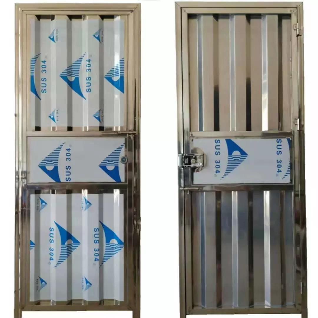 锈钢门简易门室内门便宜锈钢门出租房门厕所门阳台门卫生间门