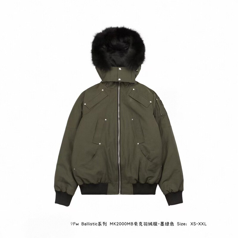 冬季小剪刀羽绒服02款男士飞行员夹克保暖外套MooseFlightJacket|undefined