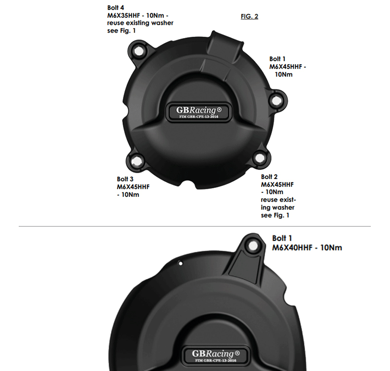 Suitable for Suzuki Gsx-S1000/S1000Gt/S 950 Gbracing Engine Protection Side Cover Anti-Fall Cover