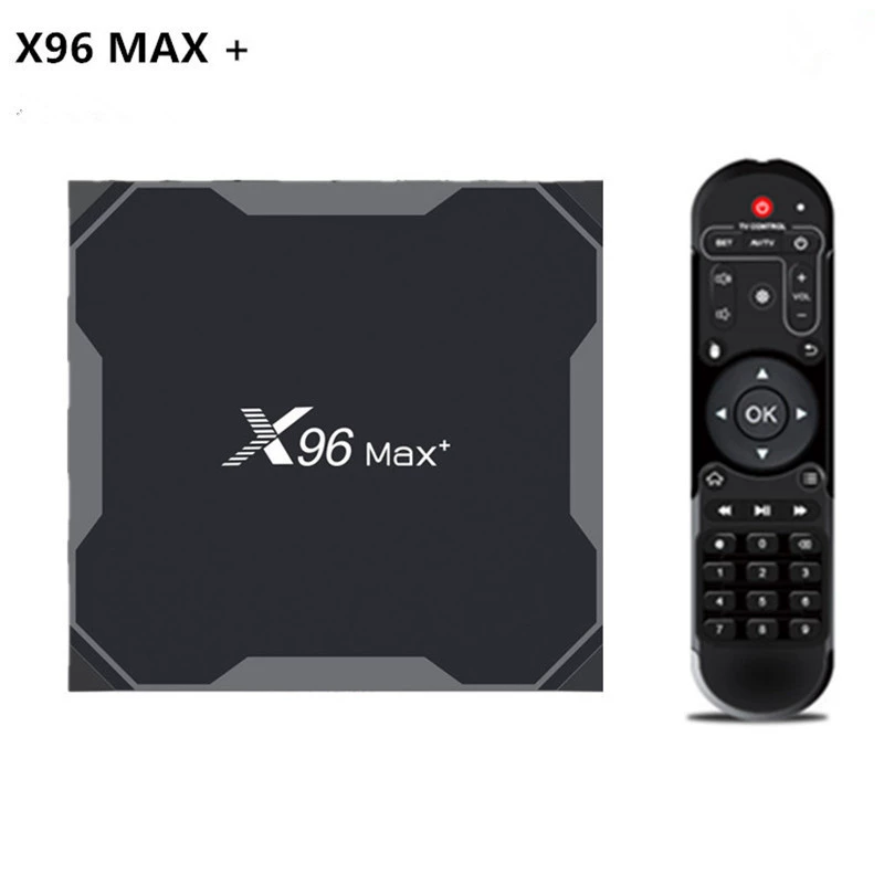 X96 MAX + Машина Skytop Box S905X3 Android 9.0 4G/32G 1000M HD смарт-плеер