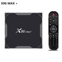 X96 MAX + Машина Skytop Box S905X3 Android 9.0 4G/32G 1000M HD смарт-плеер