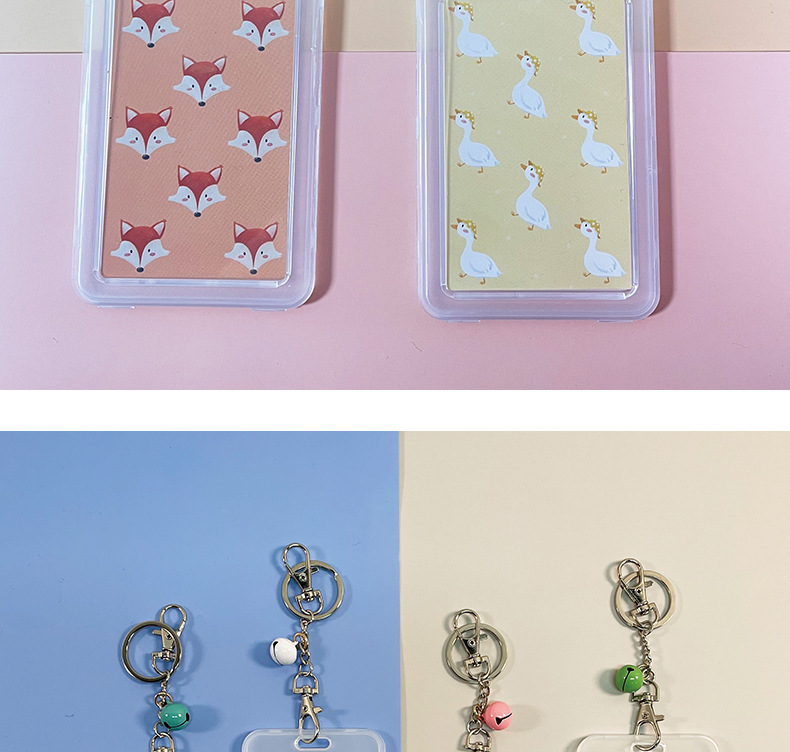 Women's Animal Fruit Plastic Hook Loop Card Holders display picture 2