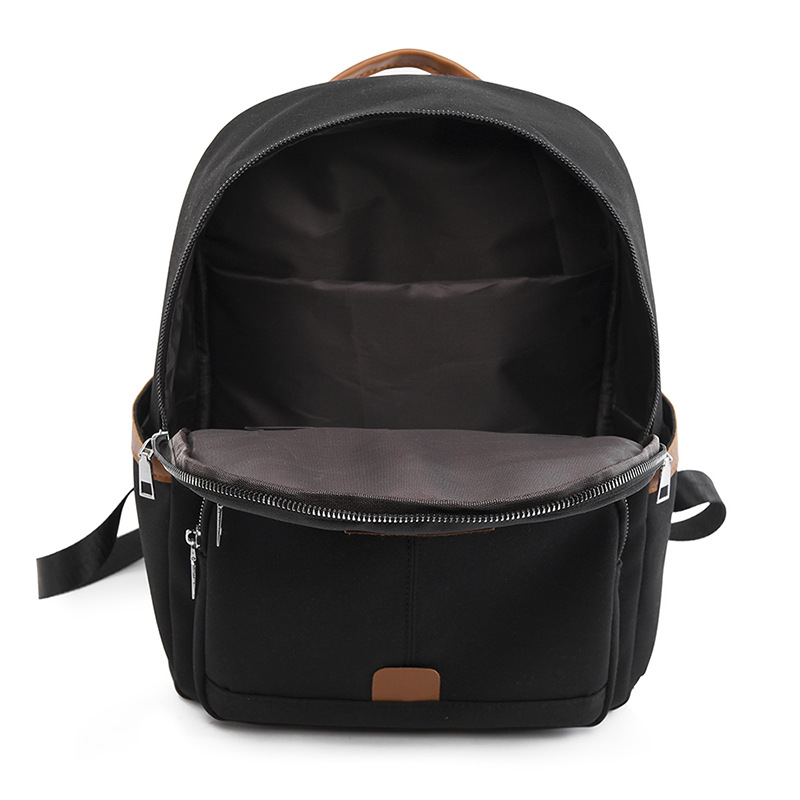 2023 verano nuevo estilo casual damas mochila de tela Oxford moda contraste color gran capacidad mochila de viaje al aire libre al por mayor