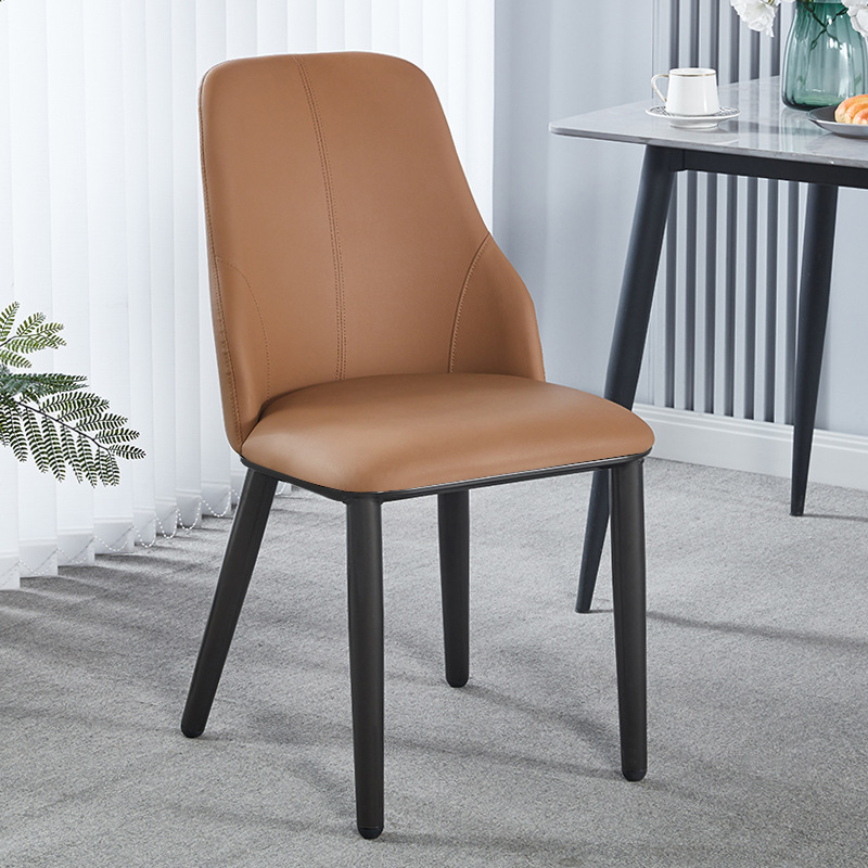 Silla de comedor moderna y simple silla de comedor de lujo ligera silla de comedor silla de mahjong confortable silla de recepción silla de hotel
