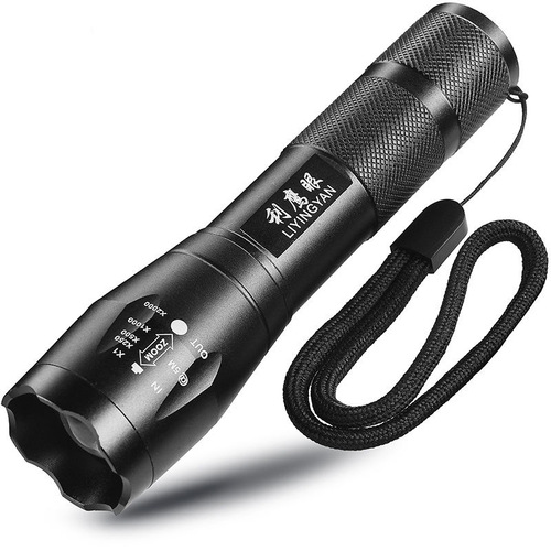 LED power bank flashlight with strong light can be charged by mobile phone, ultra-bright long-range household mini student outdoor small flashlight