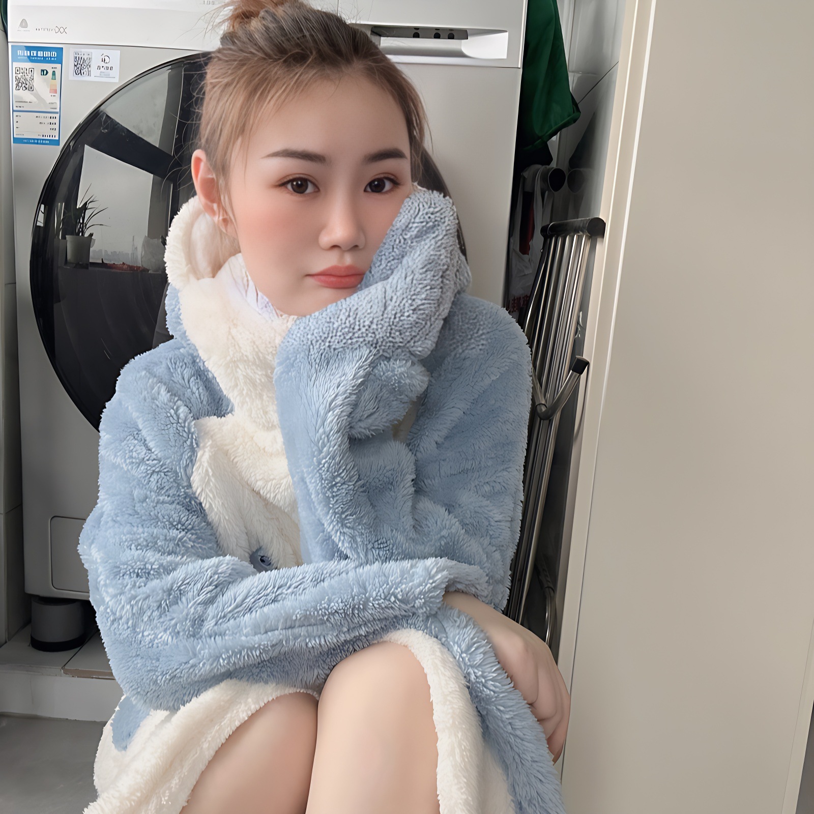 Ins Shark Pajamas for Women Autumn and Winter Coral Velvet Cartoon Couple Pajamas Long Thickeneded Home Clothes Wholesale Ins Style